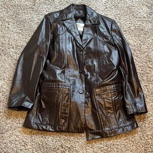 Brown Berman’s Leather Jacket